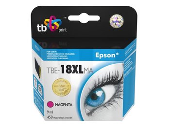 Tusz TB PRINT TBE-18XLMA, purpurowy, 9 ml, C13T18134010 - TB Print