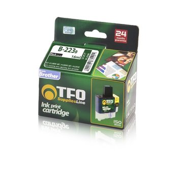 Tusz TELFORCEONE B-223B (LC-223Bk), czarny, 16 ml - TelForceOne