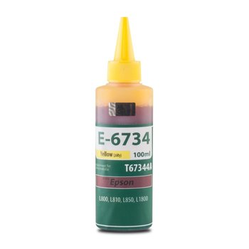 Tusz TELFORCEONE E-6734, żółty, 100 ml, T6734 - TelForceOne