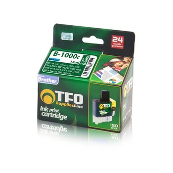 Tusz TFO B-1000C, błękitny, 14 ml, LC1000C, LC970C - TelForceOne
