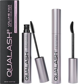 Tusze do rzęs QUALASH® Mascara Ritual Collection - Zestaw: Curl & Lift (10 ml) + Volume Max Mascara (10 ml) - Ekskluzywny zestaw dla spektakularnego spojrzenia! - inna