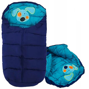 Tutumi, Śpiworek dziecięcy 4w1, Dog, Navy/Blue - Tutumi