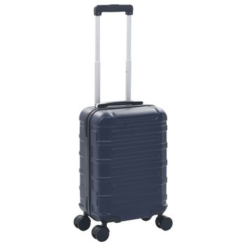 Twarda walizka, ciemnoniebieska, ABS - vidaXL