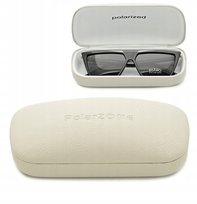 Twarde etui KREMOWE Futerał na okulary PolarZone