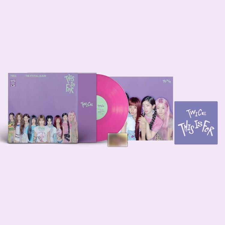 TWICE This is for Vinyl レコード TWICE / THIS IS FOR (DRAGONFRUIT GLITTER VINYL), płyta