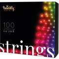 Twinkly Strings, inteligentne lampki choinkowe, 100 diod RGB, 8 m, różnokolorowy - Twinkly