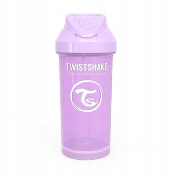Twistshake Kubek niekapek ze słomką 360ml fiolet - TWS TWISTSHAKE