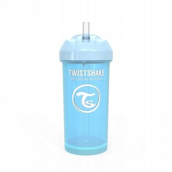 Twistshake Kubek niekapek ze słomką 360ml niebiesk - TWS TWISTSHAKE