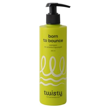 Twisty, Nawilżający szampon do włosów kręconych z mocznikiem i kwasem mlekowym, 280 ml - Twisty
