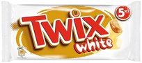 TWIX White batony biała czekolada 5 pak 230g Inna marka