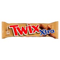 Twix Xtra Baton z ciastkami i karmelem oblany czekoladą 75 g (2 x 37,5 g) Twix