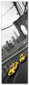 Two Yellow Cabs plakat obraz 33x95cm - Wizard+Genius