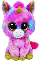 TY Beanie Boos, maskotka Jednorożec Fantasia, 15 cm