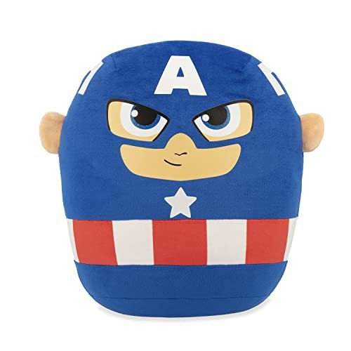 Фото - М'яка іграшка Ty Squishy Beanies Marvel Kapitan Ameryka 30 cm 