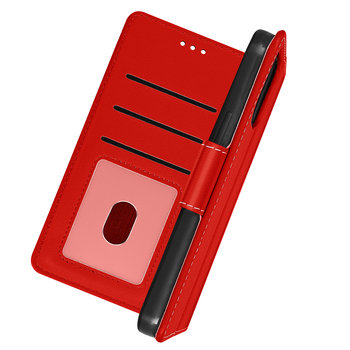 Tylna obudowa Apple iPhone 13 Folio Function Wallet czerwona - Avizar