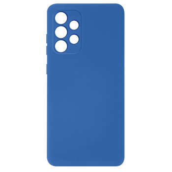Tylna obudowa Samsung Galaxy A32 Semi-Rigid Silicone Soft-Touch Finish niebieska - Avizar
