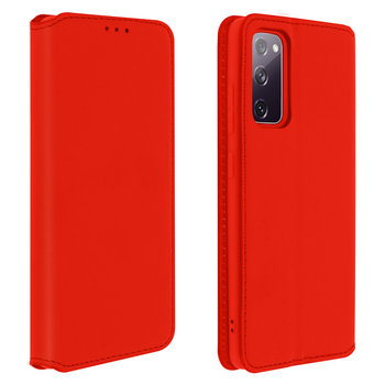 Tylna obudowa Samsung Galaxy S20 FE Folio z funkcją wsparcia portfela, czerwona - Avizar