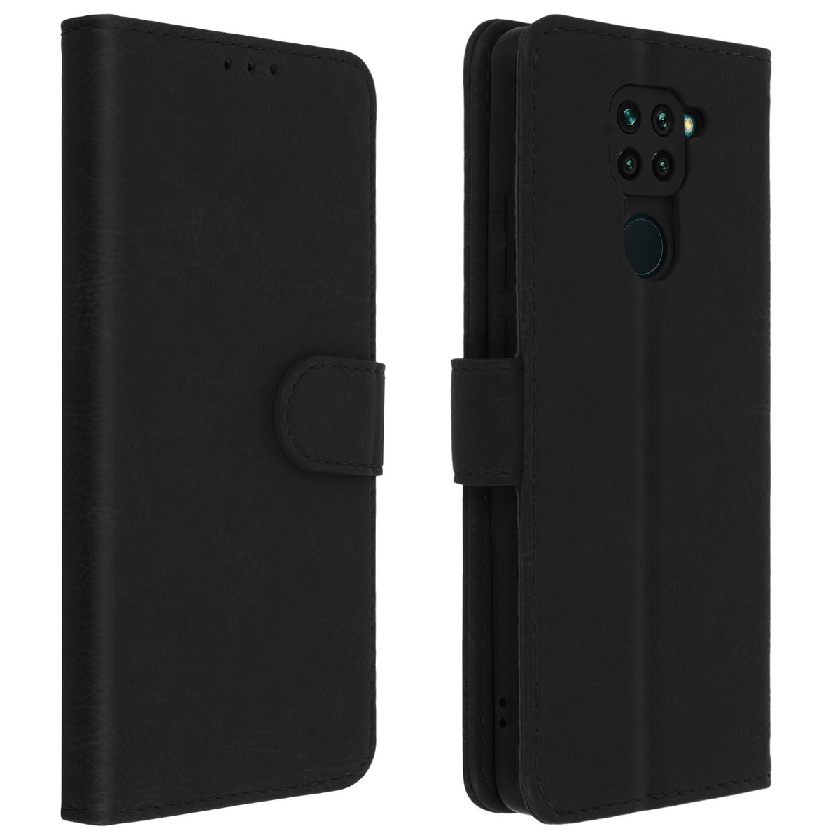 Tylna Obudowa Xiaomi Redmi Note 9 Full Function Wallet Czarny Avizar Sklep EMPIK COM