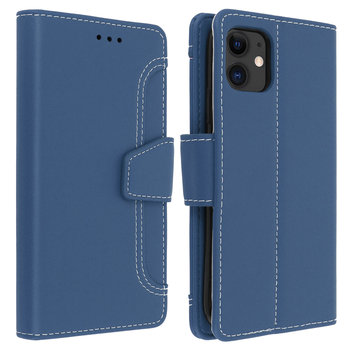 Tylna okładka Apple iPhone 11 Folio Function Wallet Niebieski - Avizar