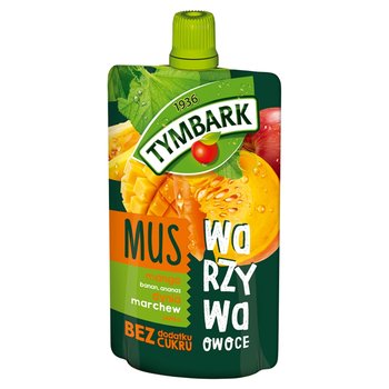 Tymbark Mus mango banan ananas dynia marchew 100 g - Tymbark