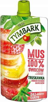 Tymbark, mus truskawka jabłko marchew, 120 g - Tymbark