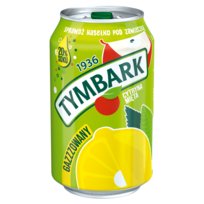 Tymbark Napój gazowany jabłko cytryna mięta 330 ml