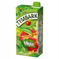 Tymbark Napój jabłko mięta w kartonie orzeźwia 1 l Tymbark