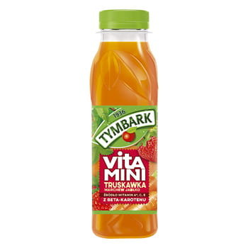 Tymbark Vitamini Sok Truskawka Marchew Jabłko 300 Ml - Tymbark