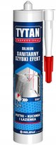 Tytan Professional Silikon Sanitarny Szybki Efekt 280Ml Biały Grzybobójczy Tytan Professional
