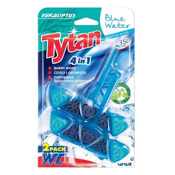 Tytan Zawieszka Do Wc Czterofunkcyjna Barwiąca Wodę Eukaliptus Duopak 2X 40G - Tytan