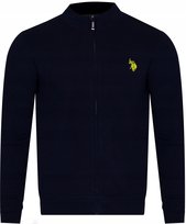 U.S. POLO ASSN. - MĘSKA BLUZA ALLY 187 65687 53393 177 granatowa rozpinana U.S. Polo Assn.