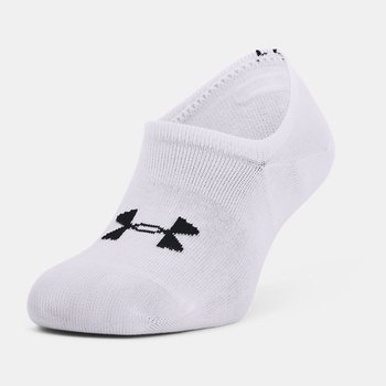 UA, Skarpety, Core Ultra Low 3PK 1358342 100, biały, rozmiar 47 - Under Armour