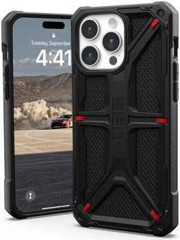 Uag Monarch - Etui Obudowa Ochronna Do Iphone 15 Pro Max (Kevlar Black) - UAG