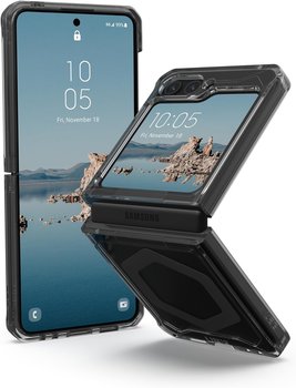 Uag Plyo Pro Etui Obudowa Ochronna Pokrowiec Do Samsung Galaxy Z Flip 5 5G Z Wbudowanym Modułem Magnetycznym (Ash-Space Grey) - UAG