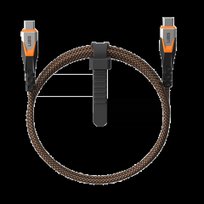 UAG SRGE - kabel USB-C - USB-C, USB 3.2 Gen2 240W/20Gbps, 75 cm (black/orange)