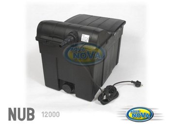 UB-12000 Filtr przelewowy do oczka wodnego z lampą UV Aqua Nova - Aqua Nova