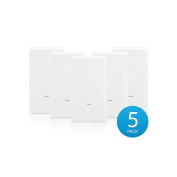 Ubiquiti UAP-AC-M-PRO-5 System Mesh UniFi, MIMO, Dual Band, AC1750, 2x RJ45 1000Mb/s, PoE, 5-pack - Ubiquiti