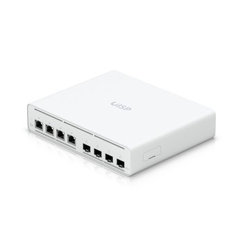 Ubiquiti UISP-S-Plus EU Switch 4x 2.5 GbE RJ45 Passive PoE, 4x SFP+, 160 W, Power TransPort - Ubiquiti