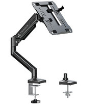 Uchwyt biurkowy Triadyn na laptopa lub monitor Obrotowy Regulowany 10kg | TRD-BLK-1L TRIADYN