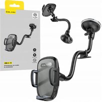 UCHWYT DO SAMOCHODU NA TELEFON SZYBĘ DESKĘ KOKPIT ALUMINIOWY HOLDER MOCNY