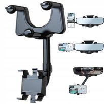 UCHWYT DO TELEFONU NA LUSTERKO WSTECZNE REGULOWANY