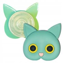 Uchwyt Do Telefonu Na Palec 3D Cat Holder Na Telefon Miętowy Samoprzylepny Phone Holder