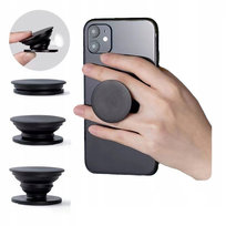 Uchwyt do telefonu Popsocket na palce / stojak czarny Inna marka