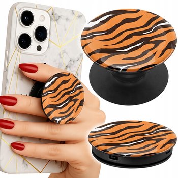 Uchwyt do telefonu Popsocket na palce/stojak TYGRYSIE PASKI MODNE WZORY - Inny producent