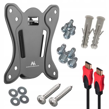 Uchwyt do telewizora monitora 13-27'' wieszak ścienny + KABEL PRZEWÓD HDMI - Maclean