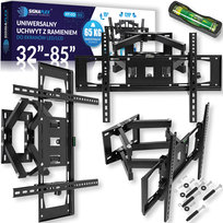 Uchwyt do telewizora monitora 32-85" VESA obrotowy Signaflex HT-CO502 SIGNAFLEX