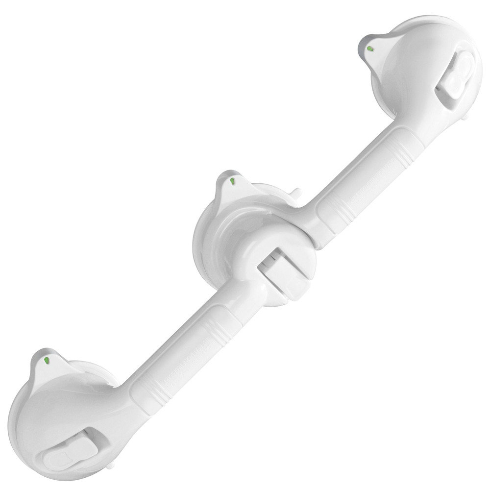 Uchwyt łazienkowy na przyssawki WENKO Secura Trio, 50 cm
