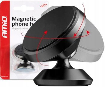 Uchwyt Magnetyczny Do Telefonu Przyklejany Hold-8 - Amio