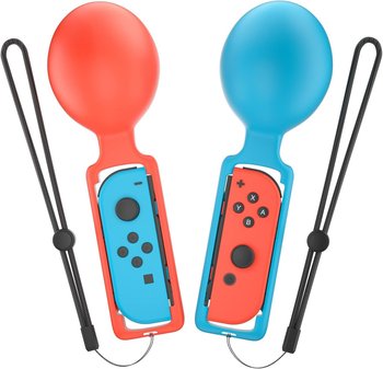 UCHWYT MARAKSY JOY-CON JOYCON NINTENDO SWITCH SAMBA NIEBIESKI CZERWONY 2szt - Inny producent