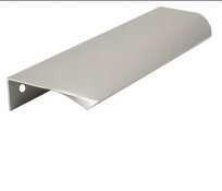 Uchwyt meblowy krawędziowy INOX STAL 11,6cm UA02 96/116 mm lekki wytrzymały